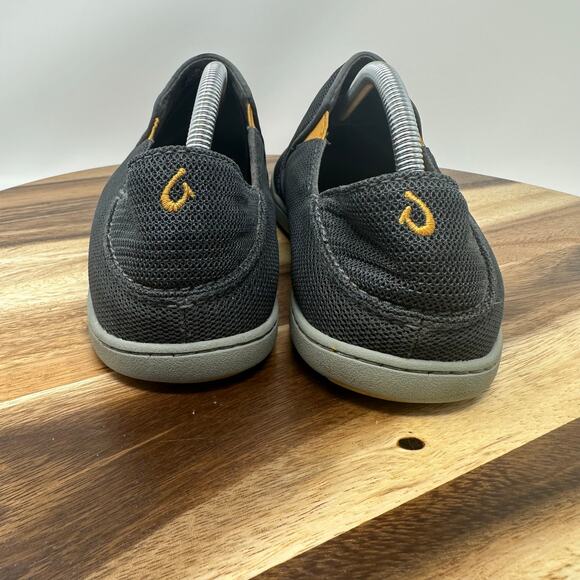 Olukai Nohea Mesh Slip On Shoes Men's 10.5 Gray Casual Comfort Loafer Sneakers - Picture 6 of 8